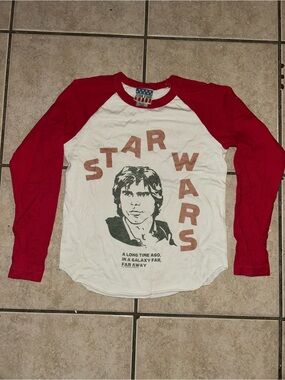 Junk Food Clothing Red & White Raglan Tee